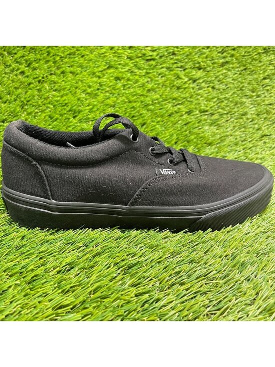 VANS Other - Vans Doheny Boys Size 6Y Triple Black Athletic Walking Skateboard Shoes Sneakers